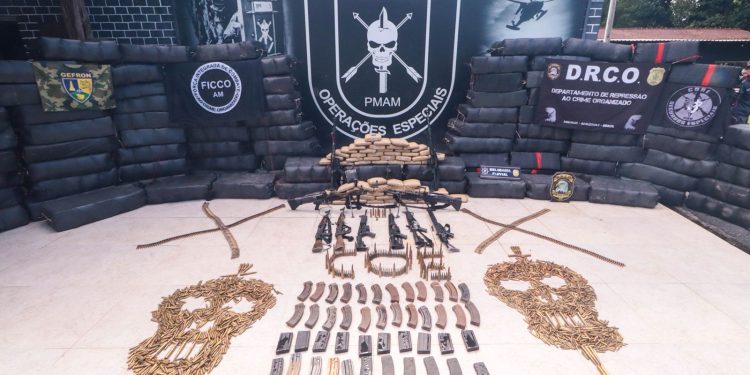 Em seis meses, PMAM apreende 16 toneladas de droga e registra aumento de 18% na captura de foragidos da Justiça