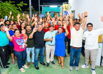No Bairro Gilberto Mestrinho, Nathan Macena reúne com Lideranças do Ministério Visão de Águia onde recebeu apoio para seu Projeto de Deputado Federal