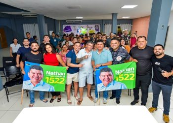 No bairro Nova Cidade, Nathan Macena reúne com Amigos e Lideranças fortalecendo seu grupo de apoiadores a Deputado Federal