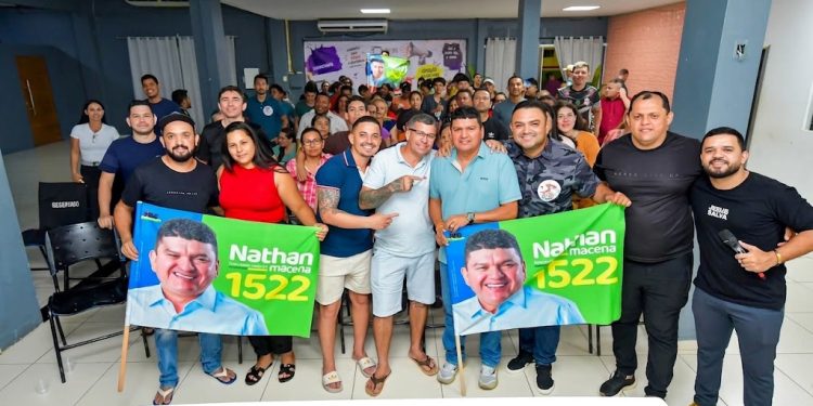 No bairro Nova Cidade, Nathan Macena reúne com Amigos e Lideranças fortalecendo seu grupo de apoiadores a Deputado Federal